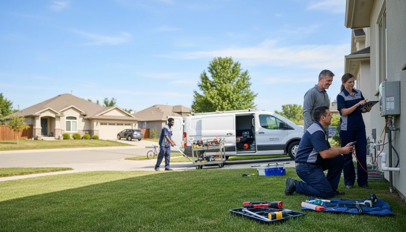 Tankless water heater service in Drury, MA